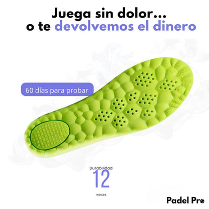 Plantillas Padel Pro – Juega más tiempo, sin dolor